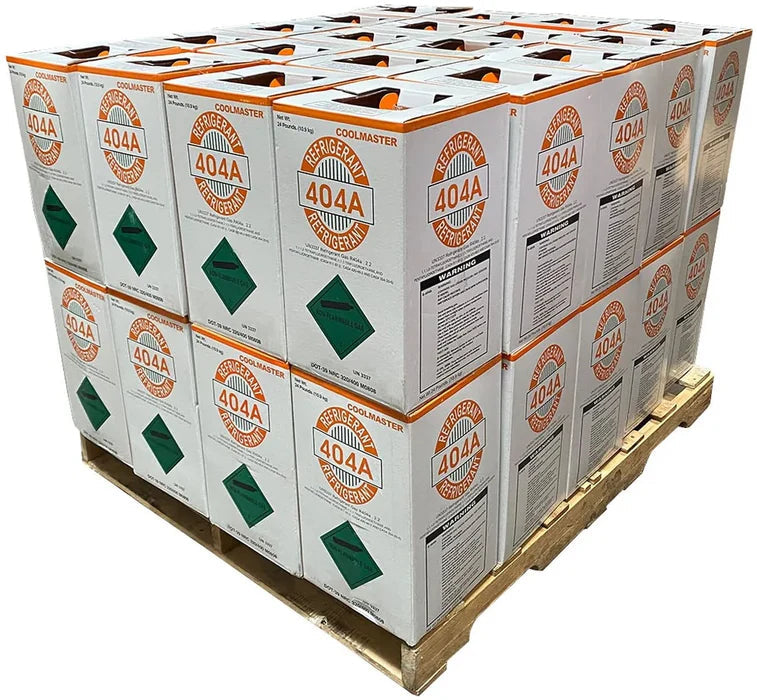R-404A Refrigerants 24lb Factory Sealed Virgin
