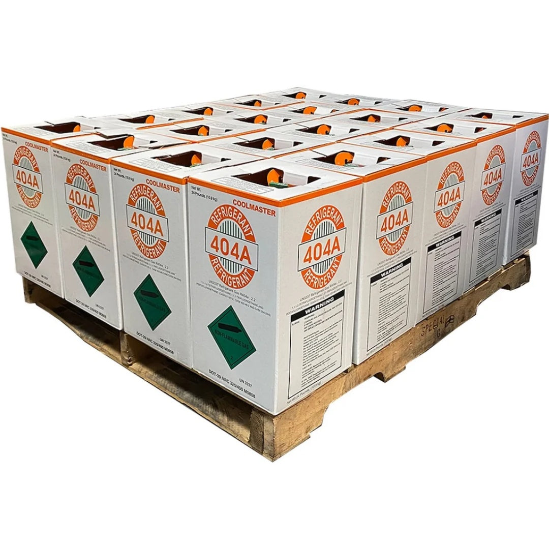R-404A Refrigerants 24lb Factory Sealed Virgin