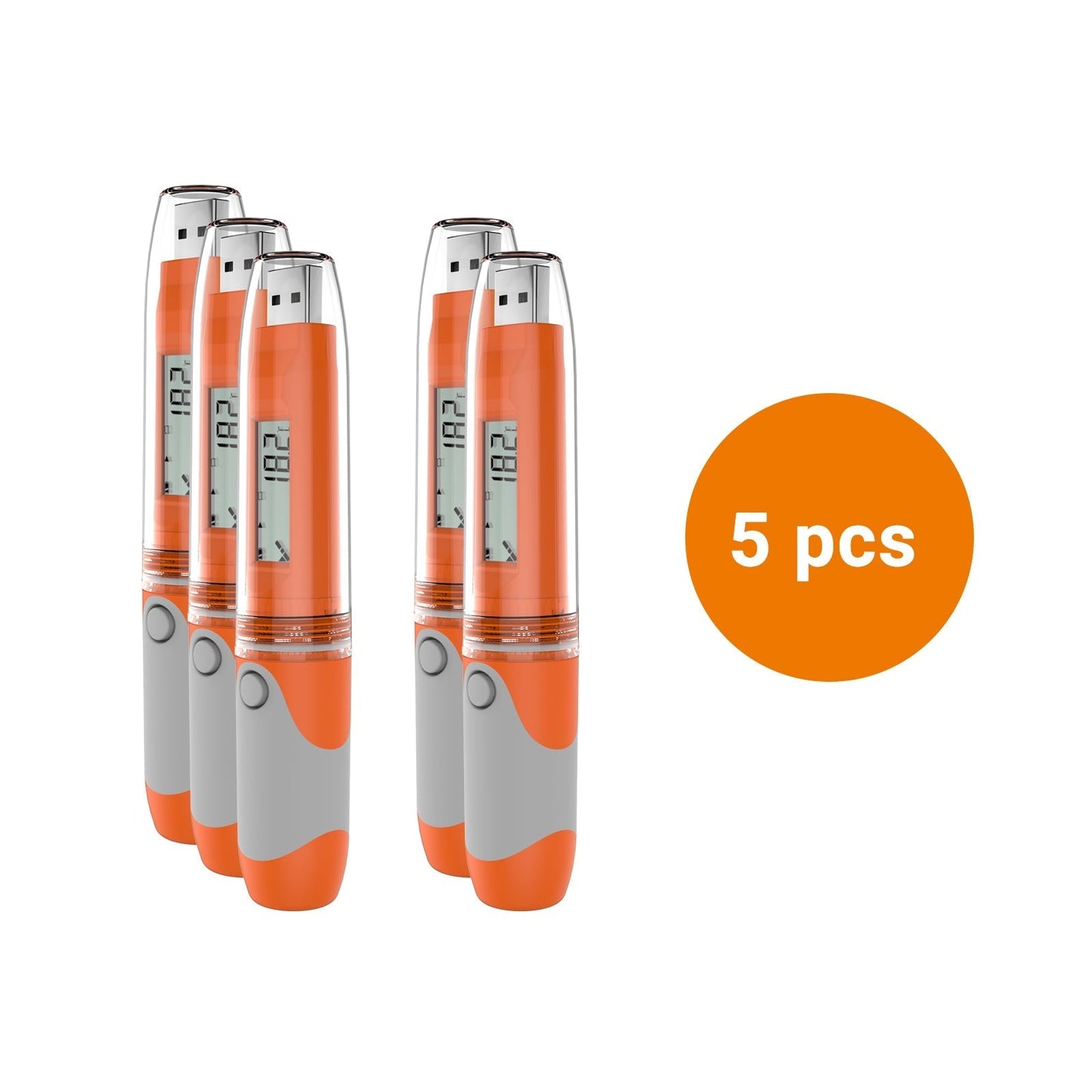 Elitech RC-51H USB Temperature and Humidity Data Logger Pen-styled Auto PDF 32000 Points